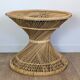Diabolo rattan coffee table