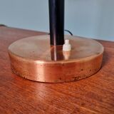 Large copper desk lamp, 1950s