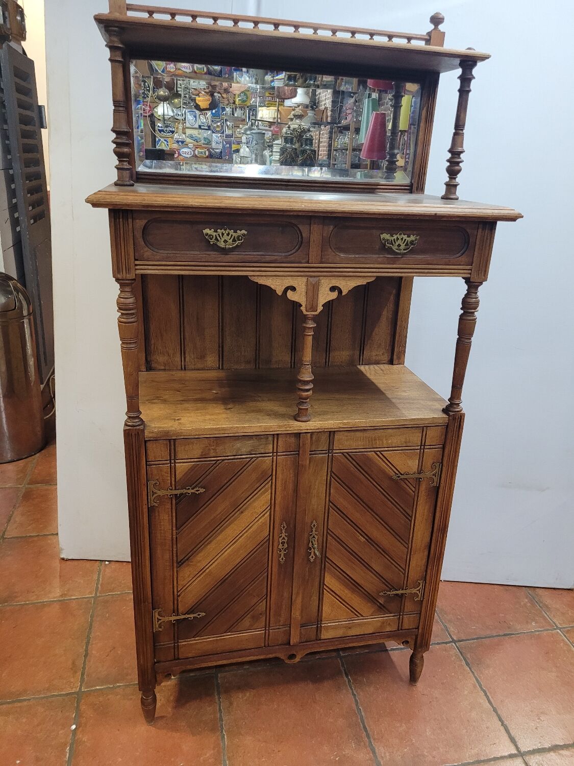 Walnut service furniture