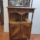 Meuble desserte en noyer