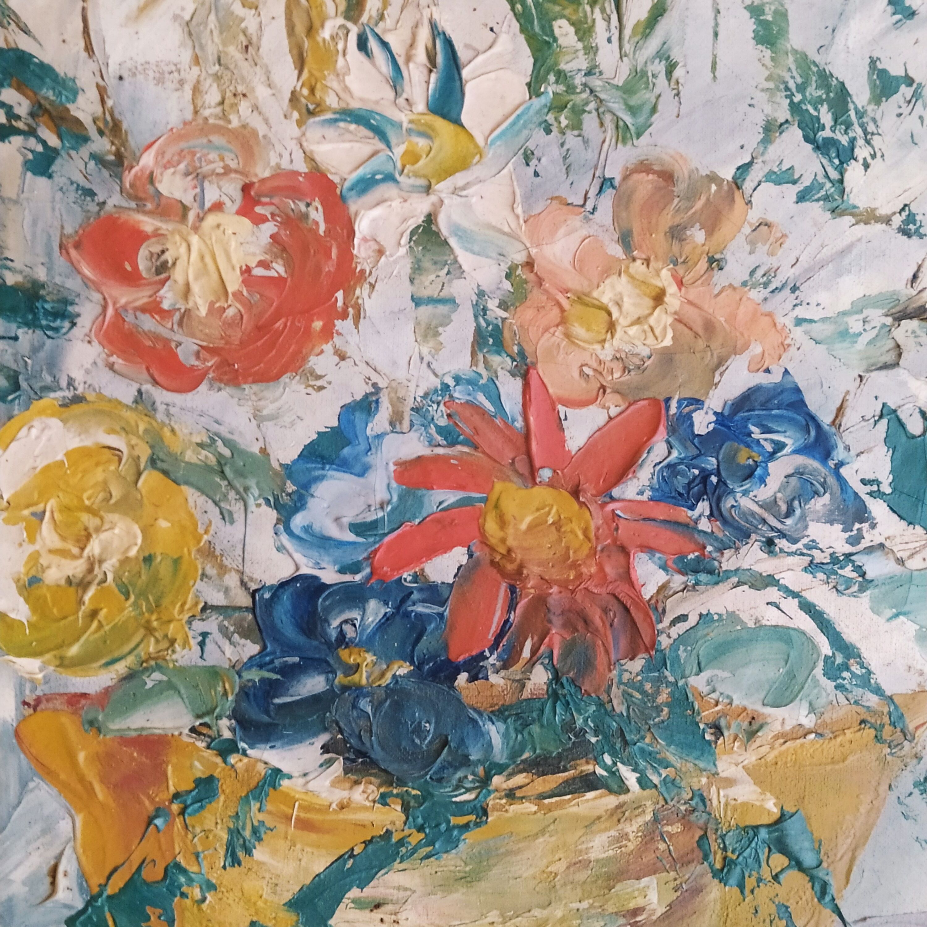Tableau le bouquet Axel Peters (1863-1942)
