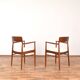 Danish Teak Dining Chairs by Henning Kjærnulf for Korup Stolefabrik, 1960s