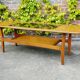 Scandinavian teak coffee table
