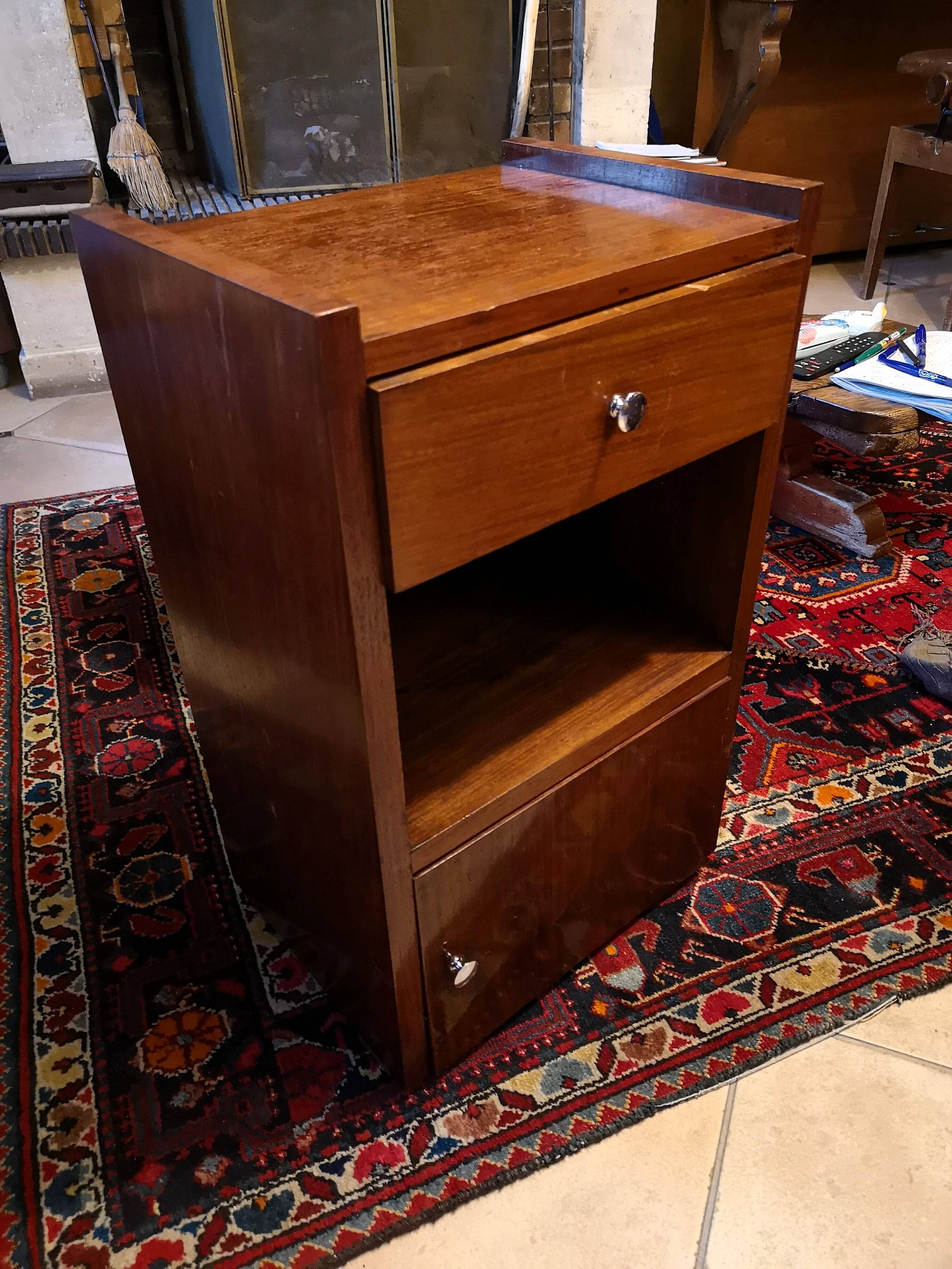 Vintage bedside table