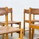 Exceptional set of eight dining chairs by Ibisco Sedie
