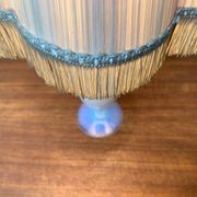 French opaline glass table lamp from the mid-century Sèvres, 1960s.