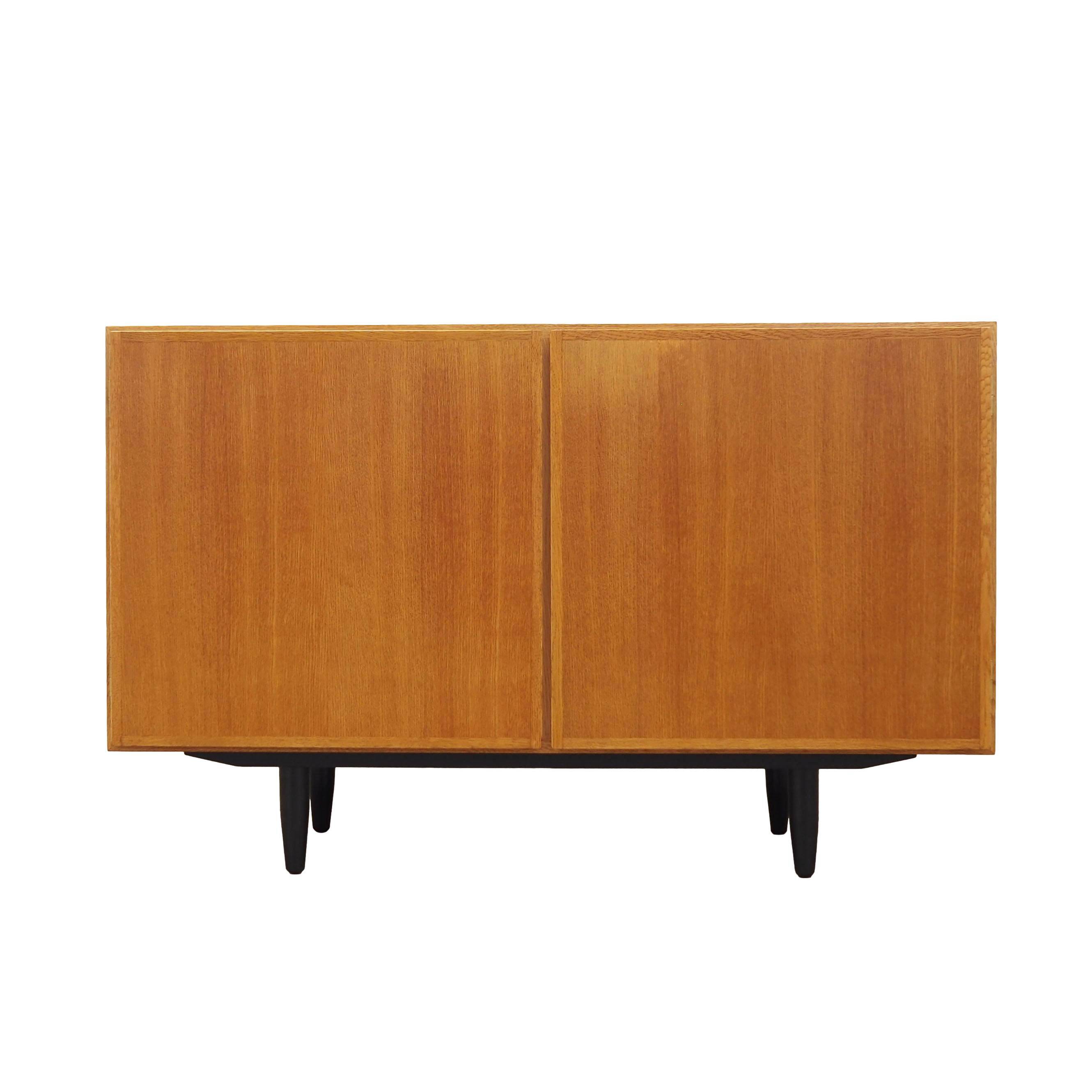 Ash cabinet, Danish design, 1970s, manufactured by Omann Jun