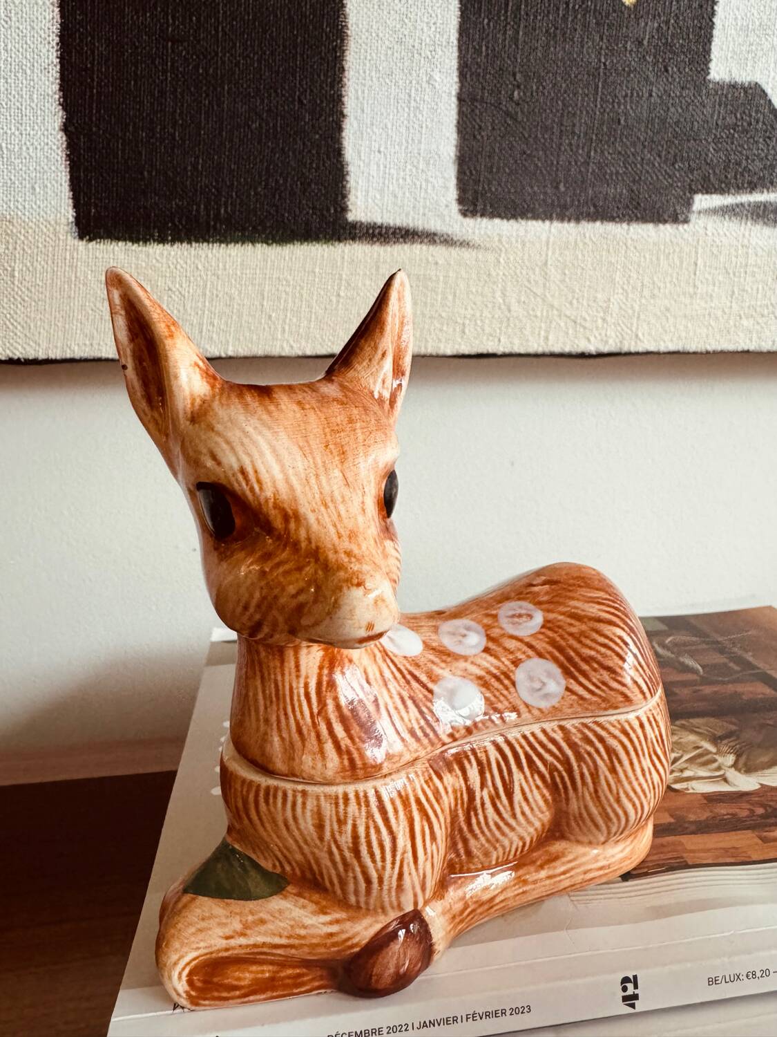 Zoomorphic ceramic