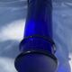 Pot d'apothicaire bleu cobalt vintage
