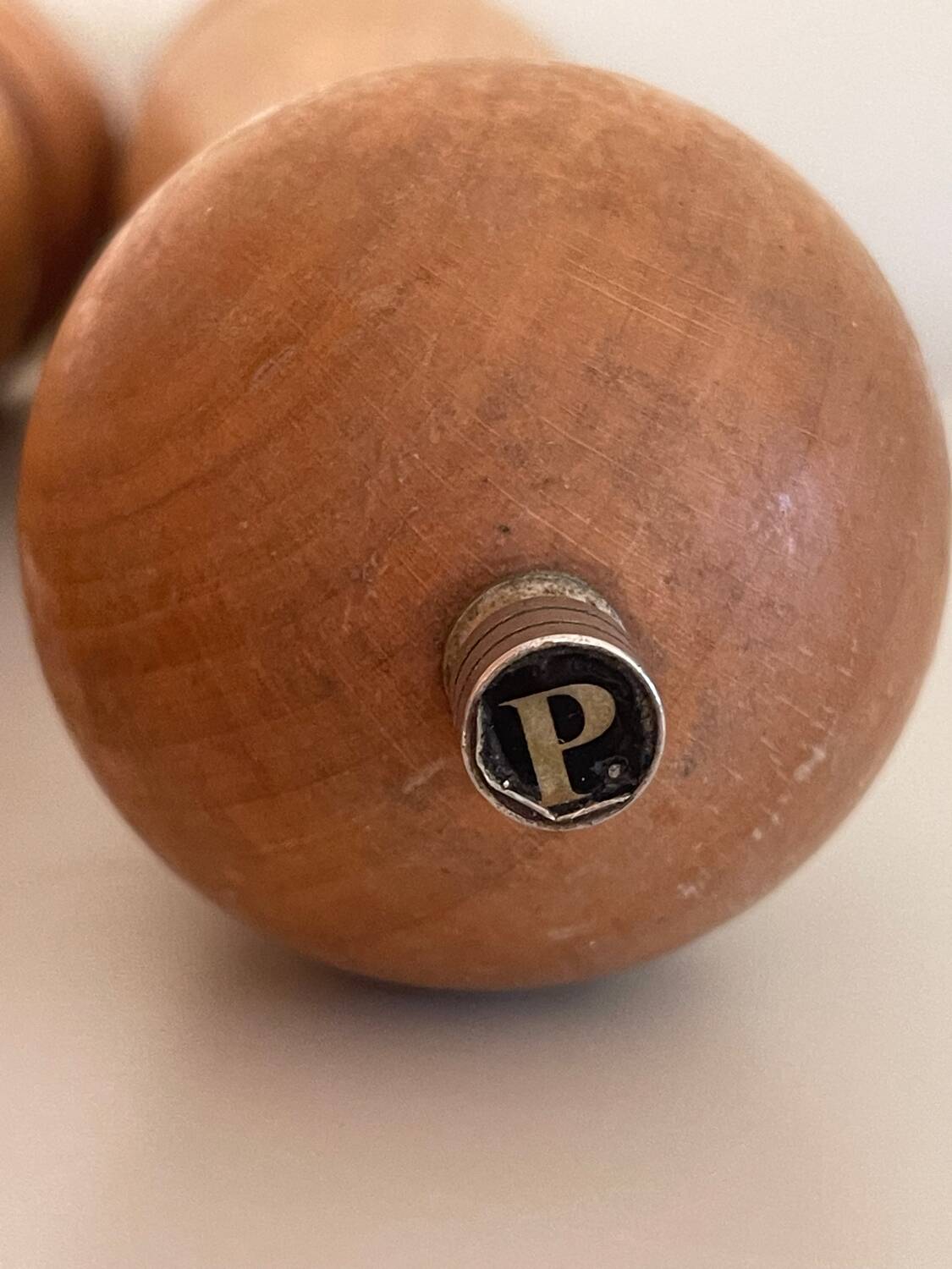 Vintage salt and pepper mills