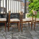 4 Italian Consorzio Sedie Friuli chairs 1960