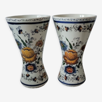 Duo de vases de Delft