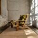 Scandinavian lounge chair Esko Pajamies “Pele” for Lepokalusto, Finland, 1970s