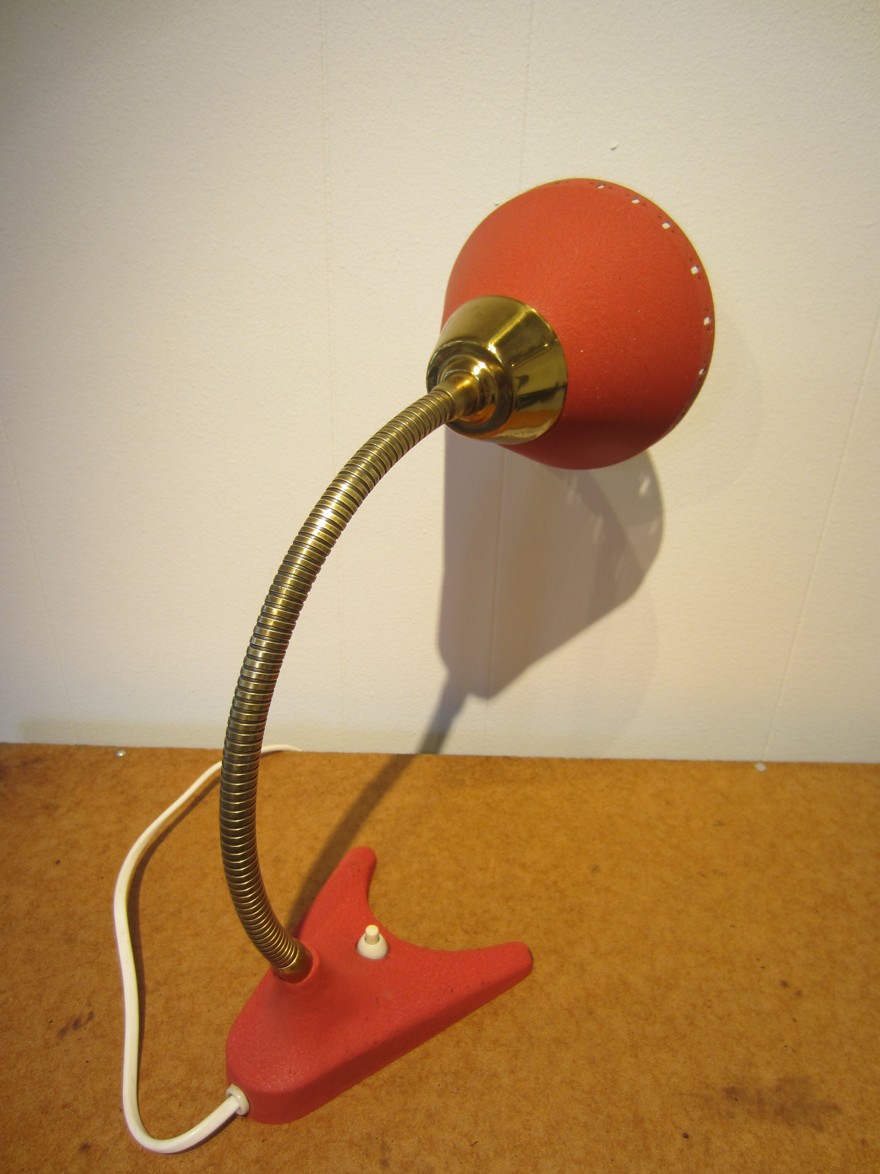Scandinavian EWÅ articulated lamp for table or wall mounting.