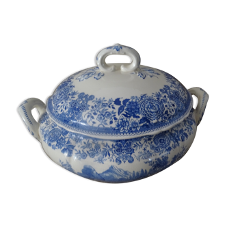 Large soup pot villeroy & boch burgenland blue faience SAAR - P