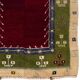 One-of-a-Kind Turkish Tulu Rug, Vintage Handknotted Prayer Rug. 100% Wool