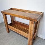 Solid oak workbench early XX th