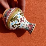 Small colorful vase