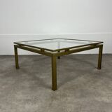 Table basse Guy Lefèvre pour Maison Jansen 1970