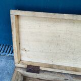 Trunk chest in raw wood