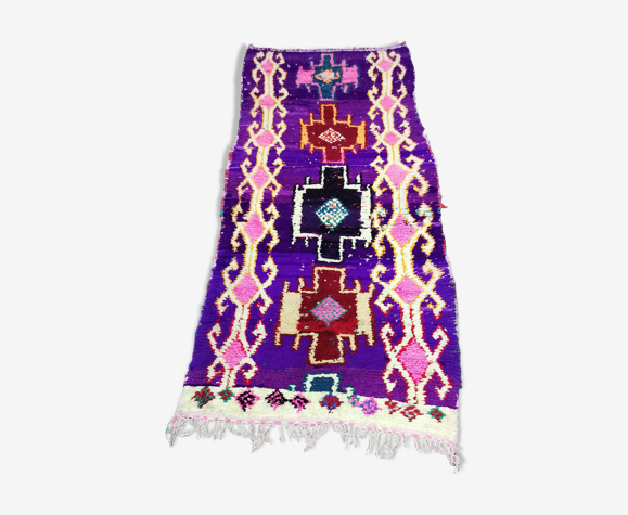 Tapis berbère boujaad vintage 112x254cm