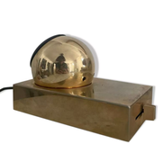 Vintage wall lamp Disderot, brass and swivel, France 1970