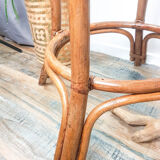 Wooden bistro set dime turned Thonet style
