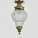 Louis XV style Hall lantern in bronze and glass globe. Around 1920