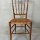 2 chaises Chiavari vintage originales – en bois