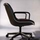 Pollock Office Chair Bordeaux Leather - Knoll International