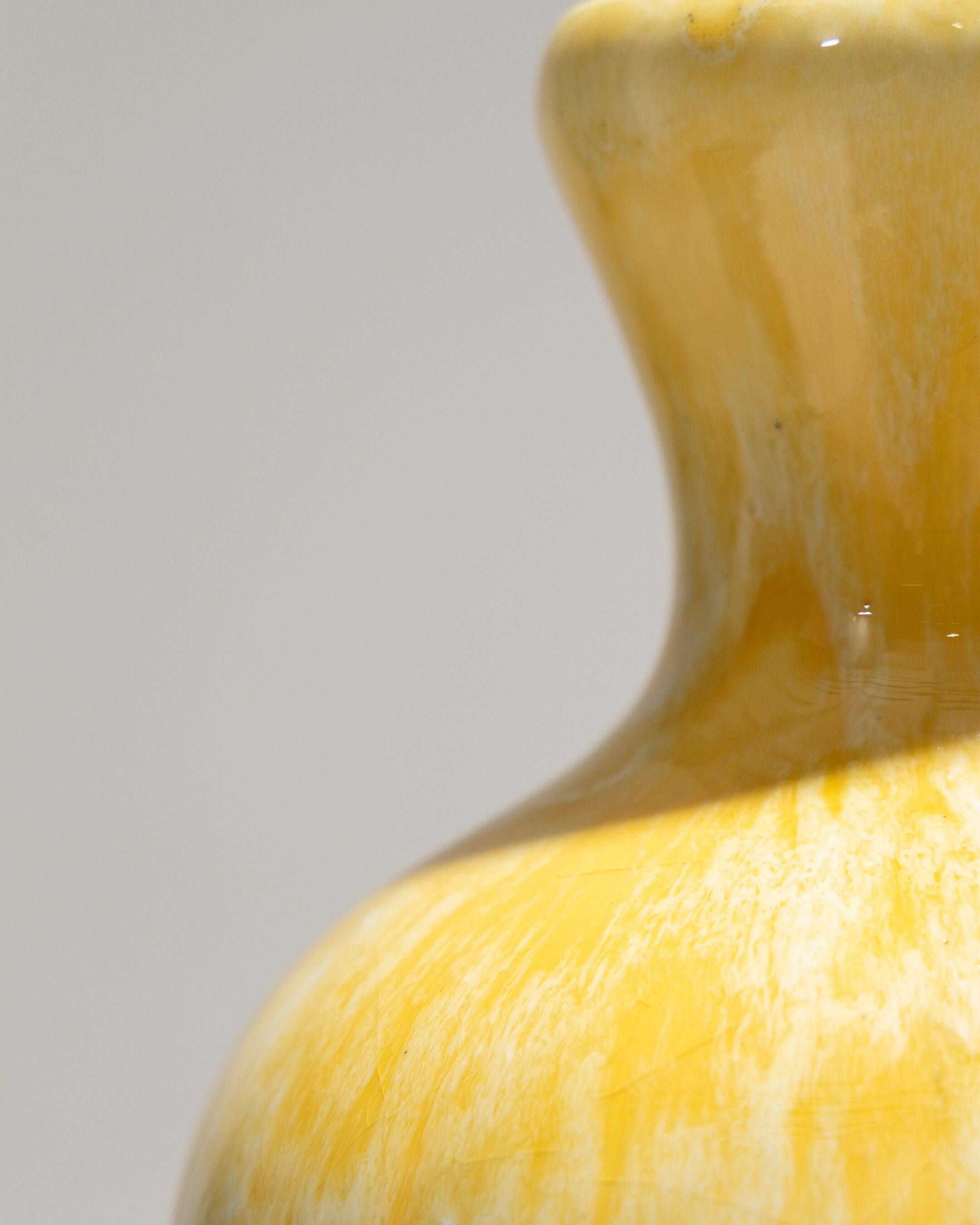 Art Deco earthenware vase, Boch Frères Keramis, 1930s