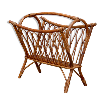Vintage rattan magazine 1950