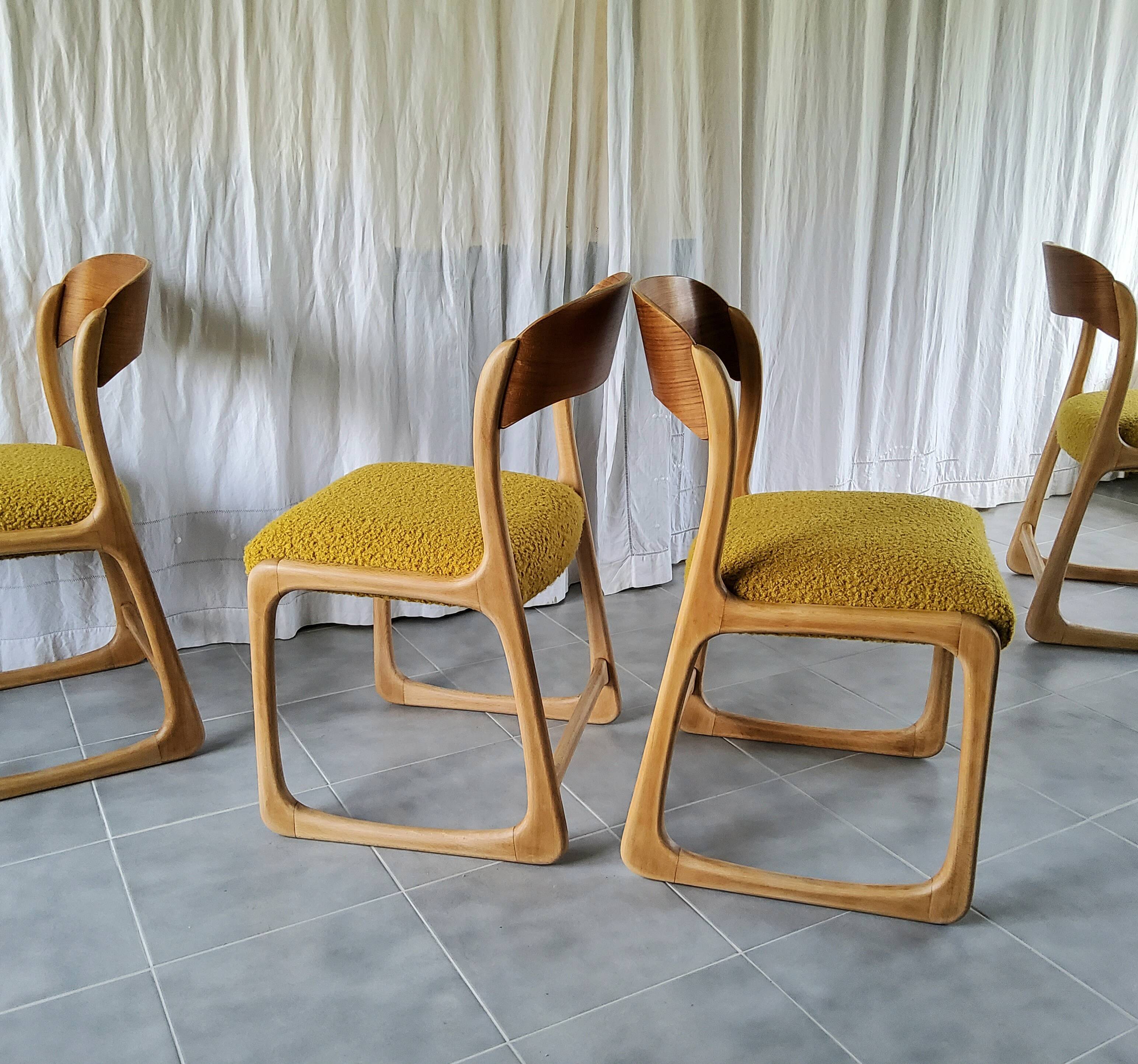 Baumann Sled Chair Set