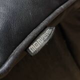 vintage Black leather Butterfly chair by G. van den Berg for Montis, 1980s