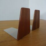 Danish Teak Bookends from Feldballes Møbelfabrik, 1960s, Set of 2