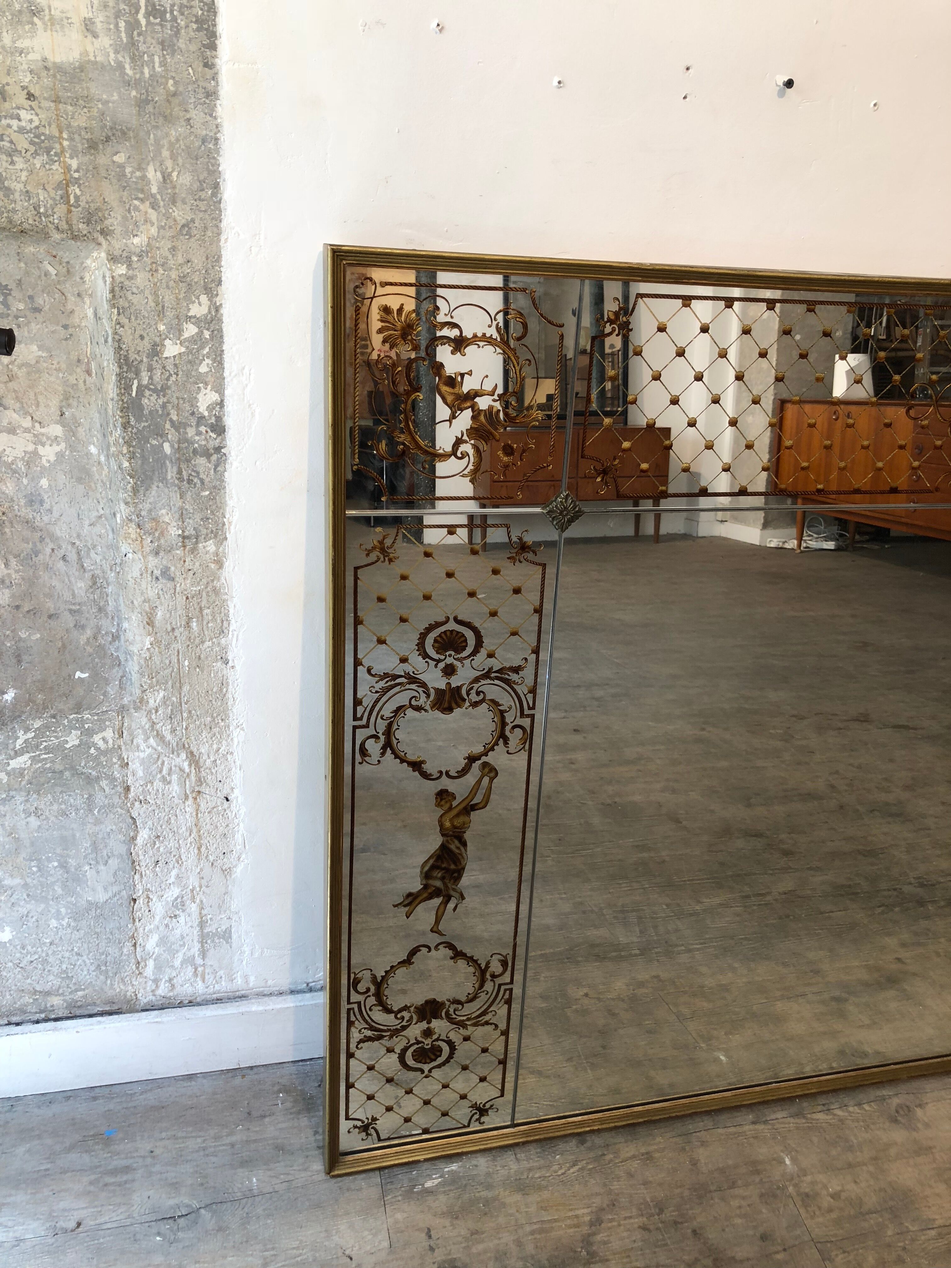 Mirror brasserie 1950 - 102x232cm