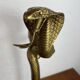 Lampe cobra en bronze 