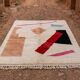 Pure wool rug size 140/260 cm