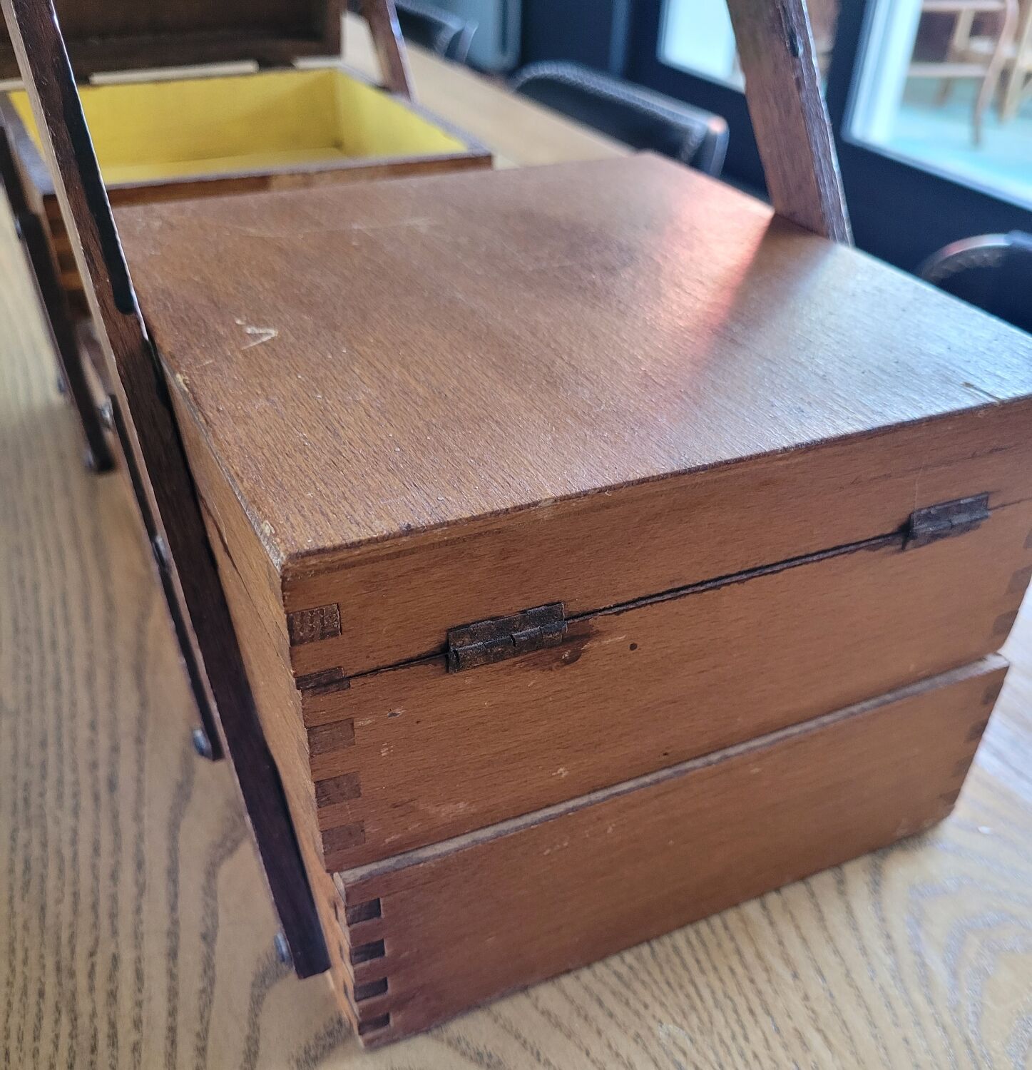 Vintage sewing box