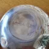 Empty silver metal pocket