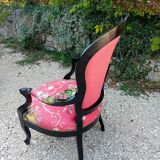Pair of transition style armchairs