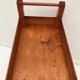 Vintage wooden rolling dessert