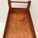 Vintage wooden rolling dessert