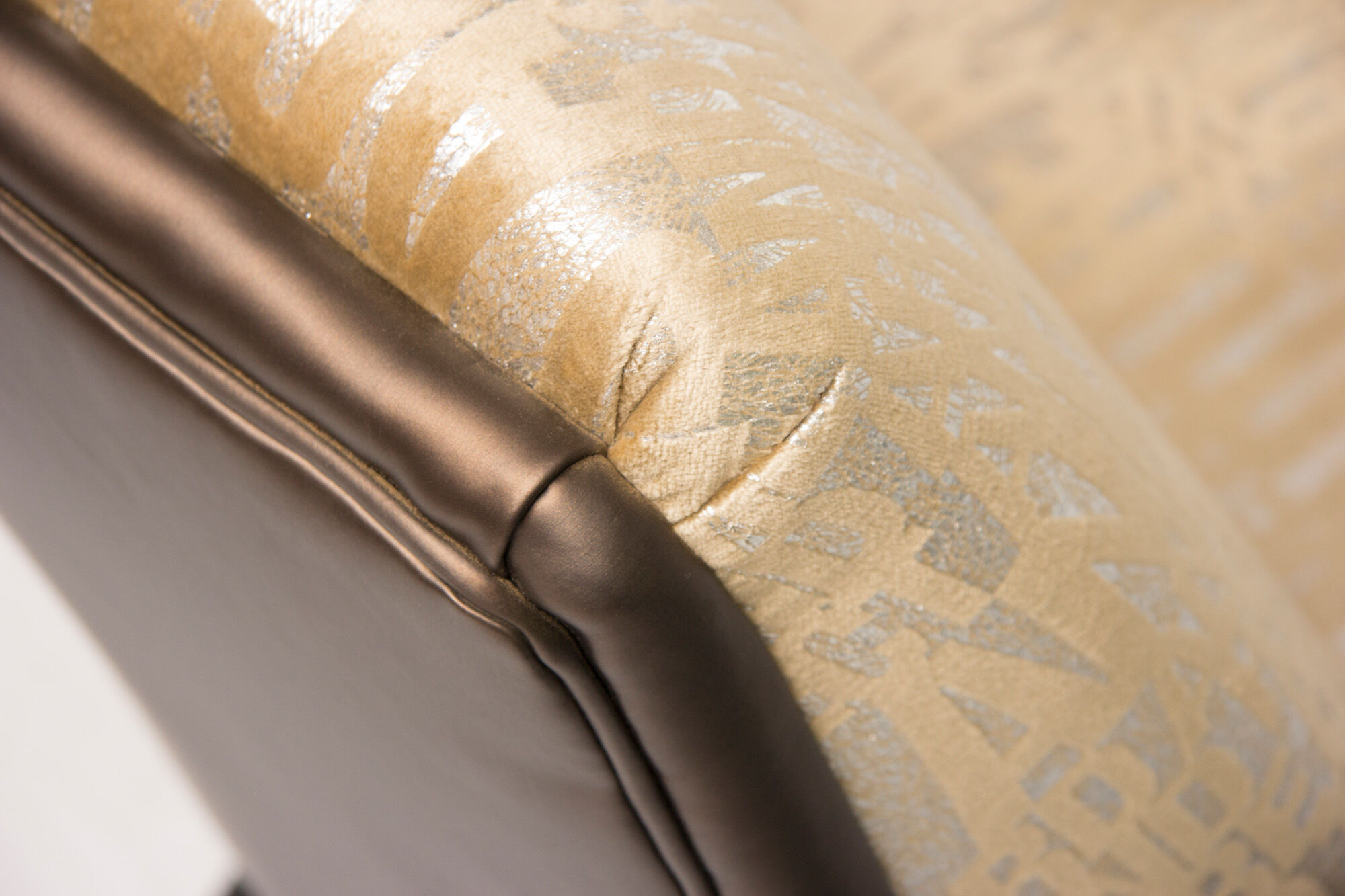 Mid century armchair newly upholstered