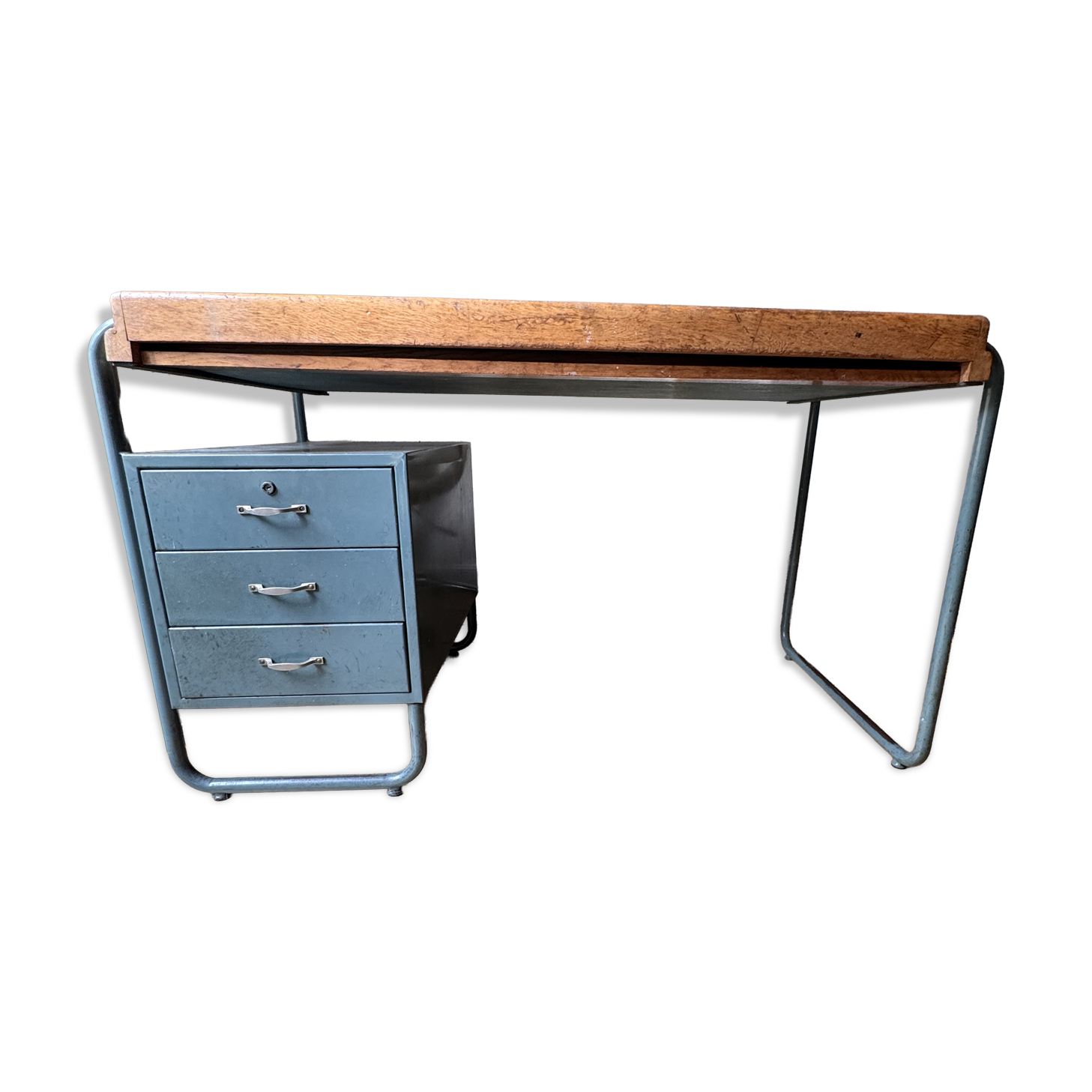 Industrial desk - vintage school