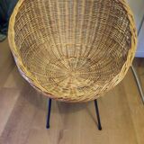 Rattan armchair