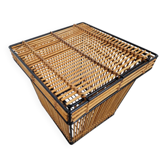 Rohé Noordwolde laundry or towel basket, 1960s