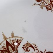 3 deep plates from Sarreguemines, Danish model 210427.