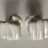 Vintage ceramic hand pair