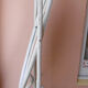 Mirror psyche in rattan - 80s - 178x56cm